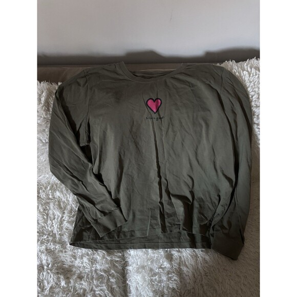 Lot of 4 LIFE iS GOOD TShirts M’s XXL Happy Hour Keep It Simple, W’s XXL & Pouch - Picture 7 of 13